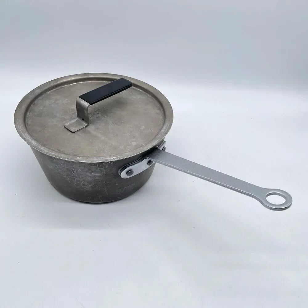 Vollrath 67303 3.75 Qt Aluminum Sauce Pan w/ 67313 Lid NSF Made in USA
